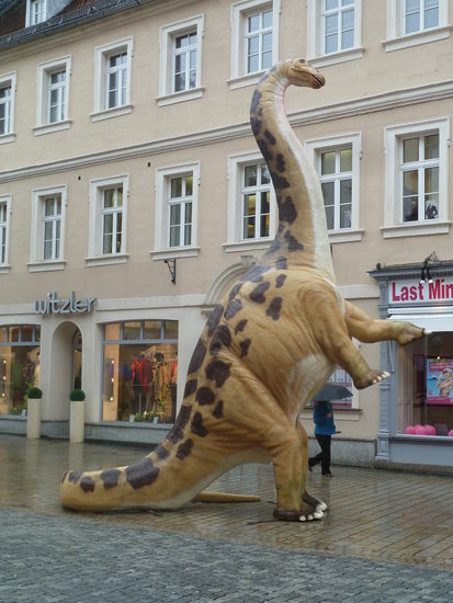 den Dinosaurier sieht sich auch niemand an.