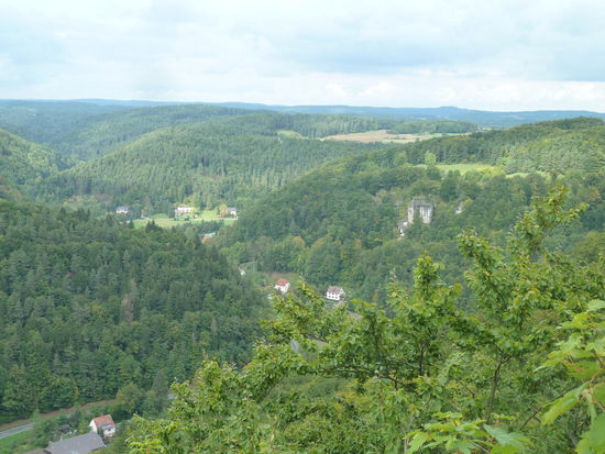 weiter Blick über die fränkische Schweiz