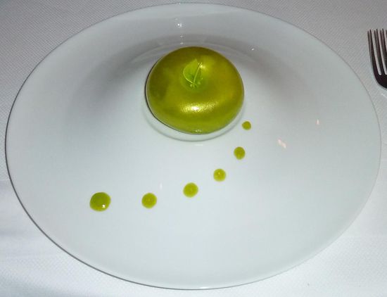 Bulle de sucre pomme granny smith