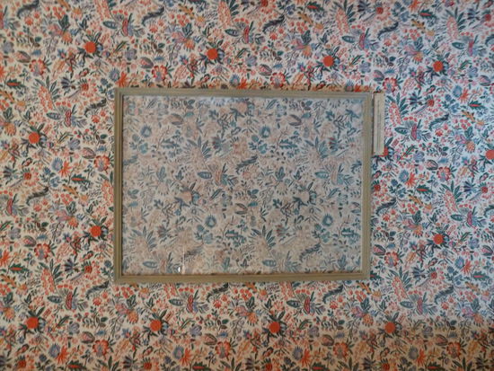 Stofftapete 'l Indienne au petit ananas' aus den Jahren 1780-1790