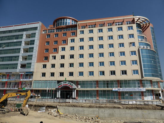 Hotel Debre Damo - liegt an der z.Zt. nicht existierenden Asmera Road