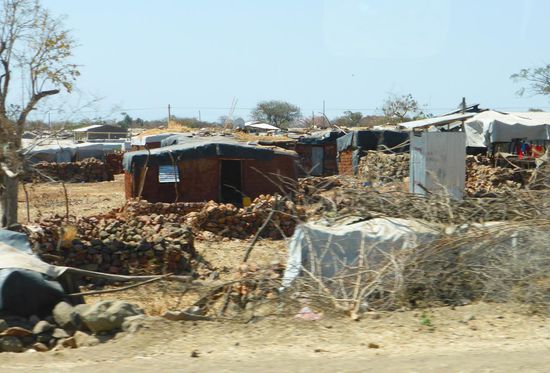 Flüchtlingslager für Menschen aus Eritrea