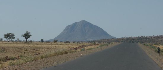 begeisternd 'ruhig' gleiten wir auf der Asphaltstrasse durchs 'Outback'