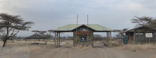 Eingang zum Awash-Nationalpark