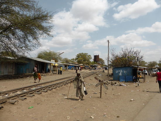 ehemalige Eisenbahnlinie Addis-Ababa - Djubuti