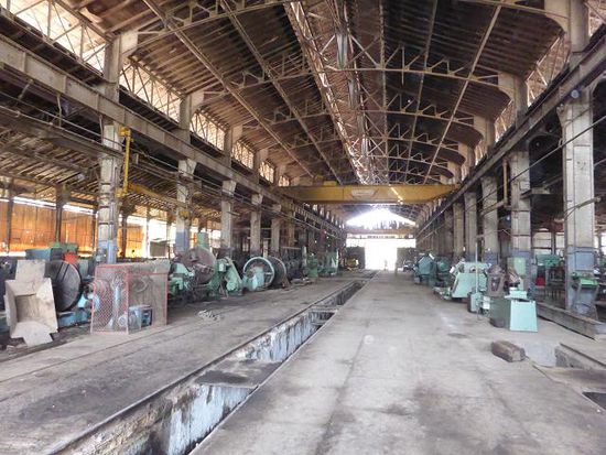 Reparaturhalle