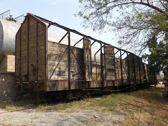 Waggons zum Kameltransport