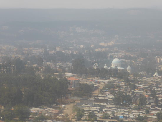 zurück über Addis Ababa