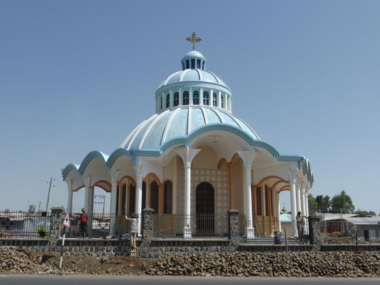 Kirchenneubau in Dejen