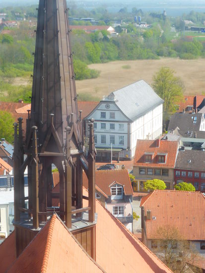 Blick auf das Rathaus