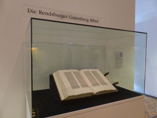 Rendsburger Gutenberg Bibel - eine besondere Kostbarkeit von 1452/54