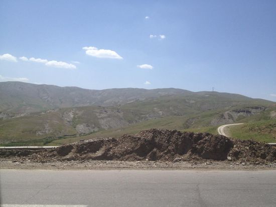 Shan-Paß - 2191 m über N.N. - 34°50'25" N/ 48°10'53" E