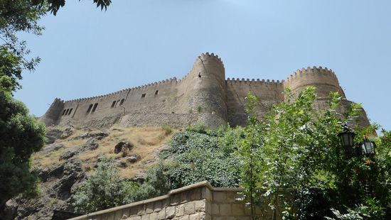 Fallak-ol-Aflak - 33°29'03" N/ 48°29'12" E - Rundumpanorama