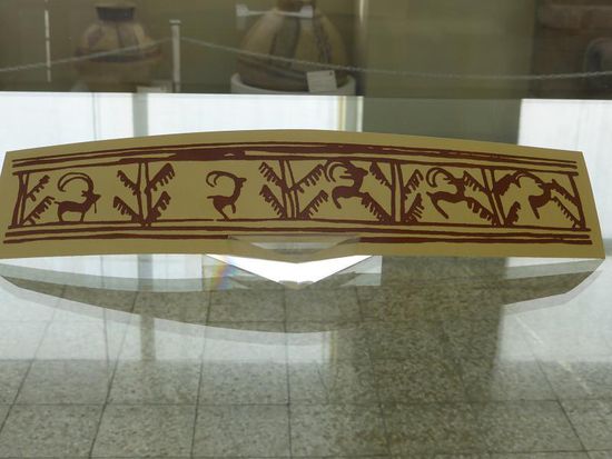 erste bewegte Bilder auf einer Rundvase - ca. 3000 v. Chr.