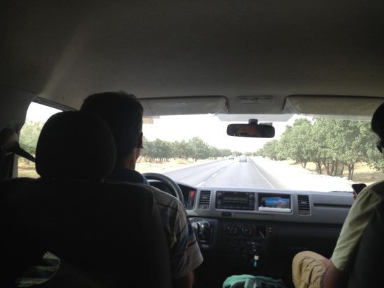 Vor Shiraz sind wir dann wieder auf einer Hochebene (ca 1500m) angelangt