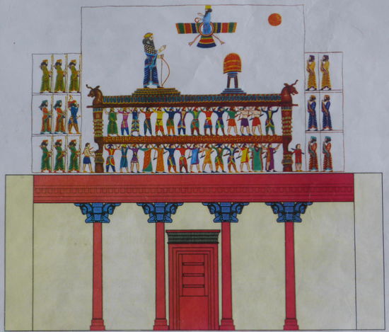 so bunt sollen sie einmal ausgesehen haben