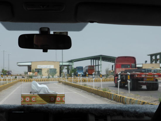 Kontrolle an der Provinzgrenze