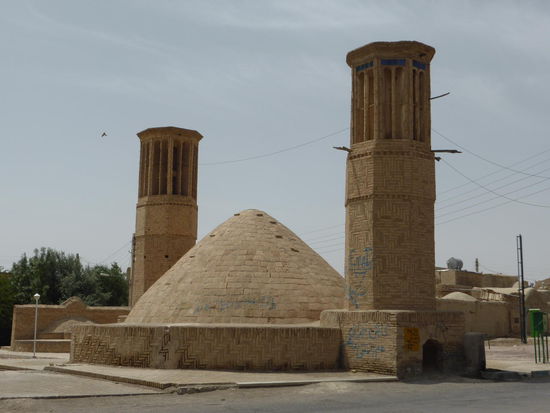 ein gut erhaltener Wasserspeicher