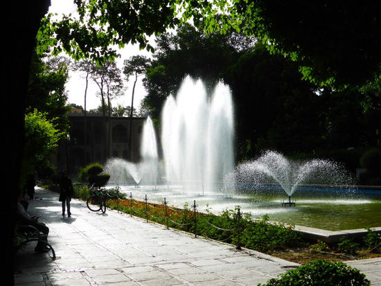 Park des Hasht-Behesht-Palastes