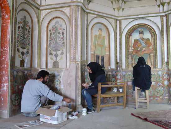 die z.T. noch restauriert werden