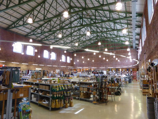 Verkaufsräume in der Waschkaue