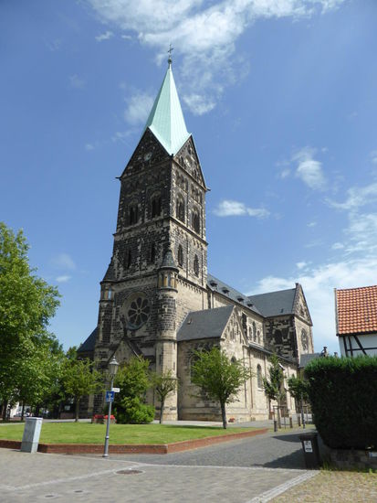 Die "Freiheit" wuchs um die alte Kirche St. Martinus, die 1310 erstmals erwähnt wurde.