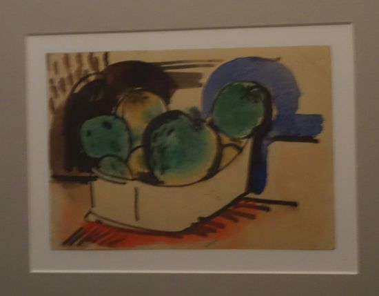 Schmitt-Rottluff - Früchte-Stillleben - 1921