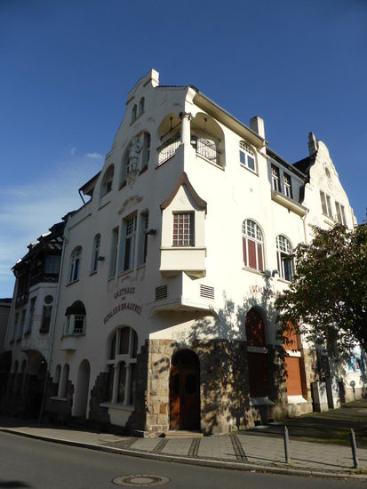 ehem. Schlossbrauerei - Herrenstr. 15/Ecke Kaiserstr./
Platz der 7 Kurfürsten - Architekt Albert Loose-  1906/08