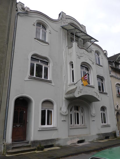 Häuserzeile Drostenhof 3-9, Architekt Albert Loose, 1903/05