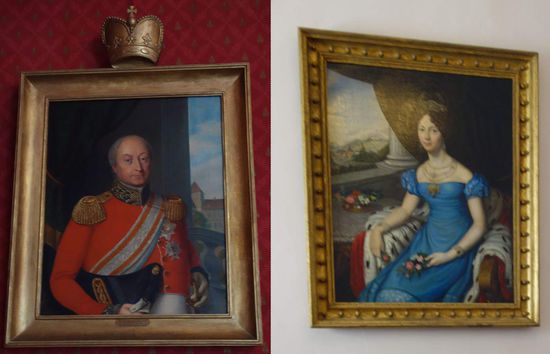 Emil Friedrich I. von Bentheim-Tecklenburg und Gräfin Luise zu Sayn-Wittgenstein