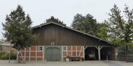 Scheune der Wassermühle und Museumsschmiede und Stellmacherei
