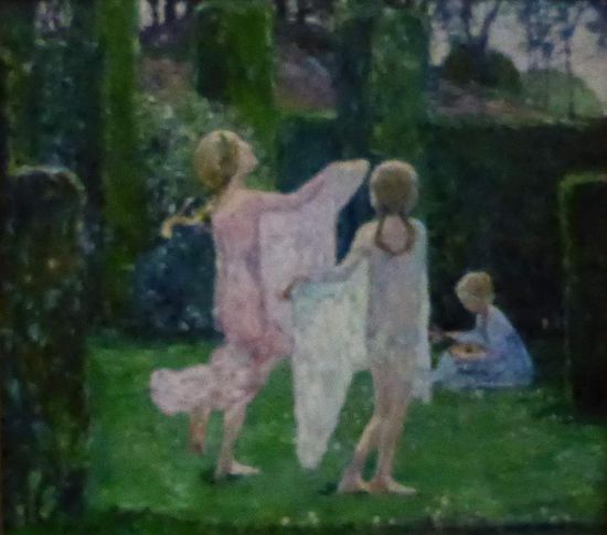 Heinrich Vogeler - Tanzende Kinder - 1913