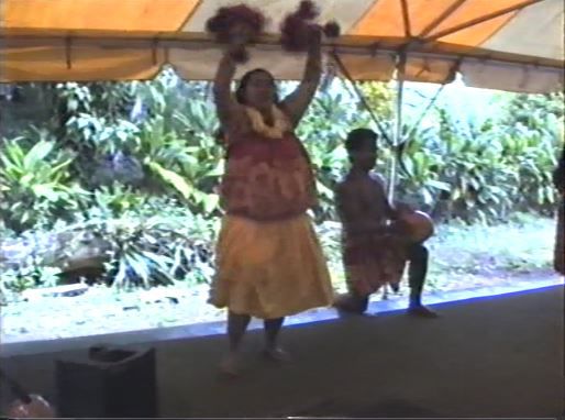 zwischendurch werden wir mit hawaianischen Tänzen unterhalten