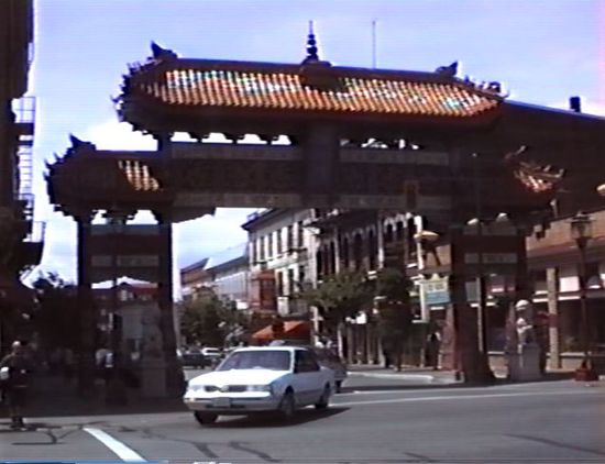 Eingang zur kleinen Chinatown