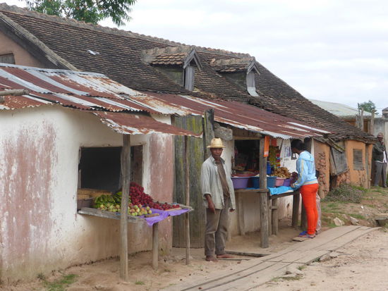 Obstkiosk in Sahambavy