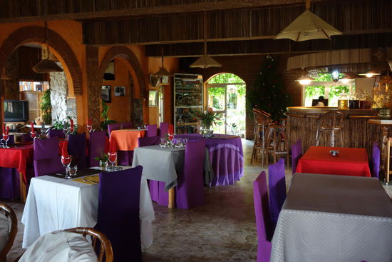 Innenraum des Restaurants