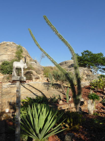 Die Figuren auf der Terrasse gefallen mir sehr