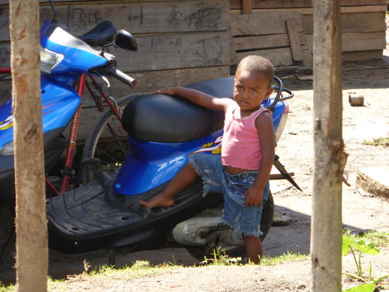 auch die Kleinsten werden schon an das moderne Leben herangeführt