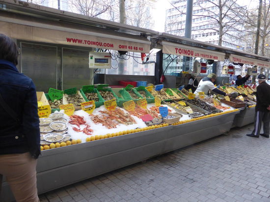 Crustacés bei Toinou auf dem Cours St. Louis