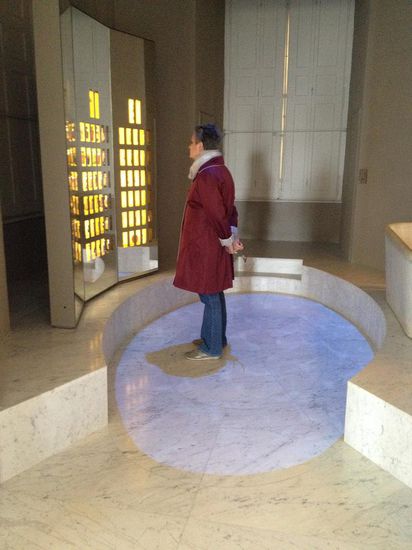 es scheint als stünde man im Wasser