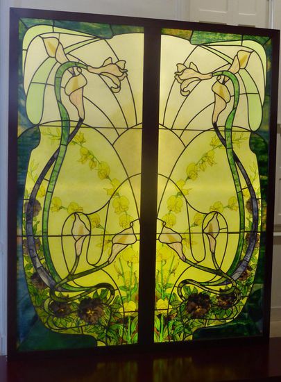 L Trezel vitraux - ca 1900 - Eugene Gaillard