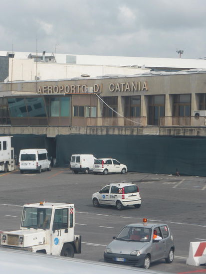 Landung 8.10 Uhr in Catania