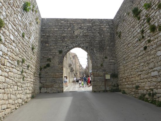 Porta Trapani -12.Jh. - eines von ehemals drei Toren innerhalb der Verteidigungsmauer