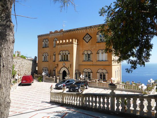 zum Hotel umgebauter Palast