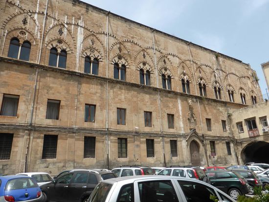 Palazzo Scalfani - heute Militärkommandantur