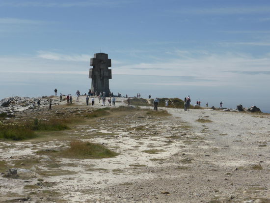 Pointe de Penhir - schon wieder recht viele Tourismus