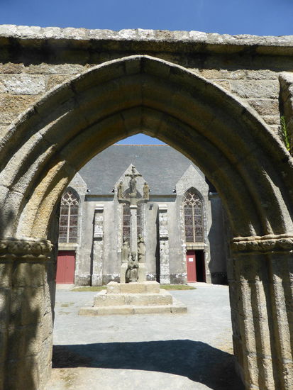 Blick auf den Calvaire