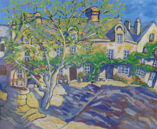 aushängendes Bild von Marie Jaouan