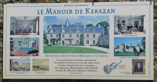 'einladender' Aushang an der Außenmauer