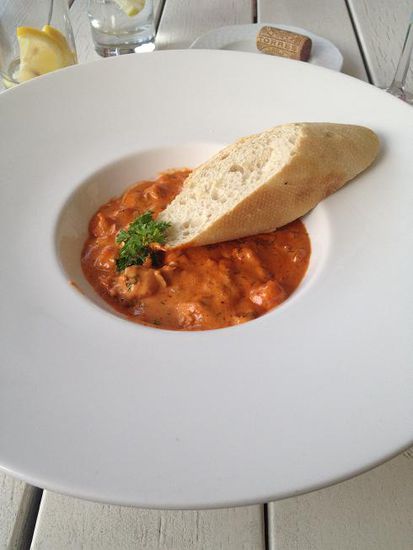 ein tolles Flußkrebs-Ragout